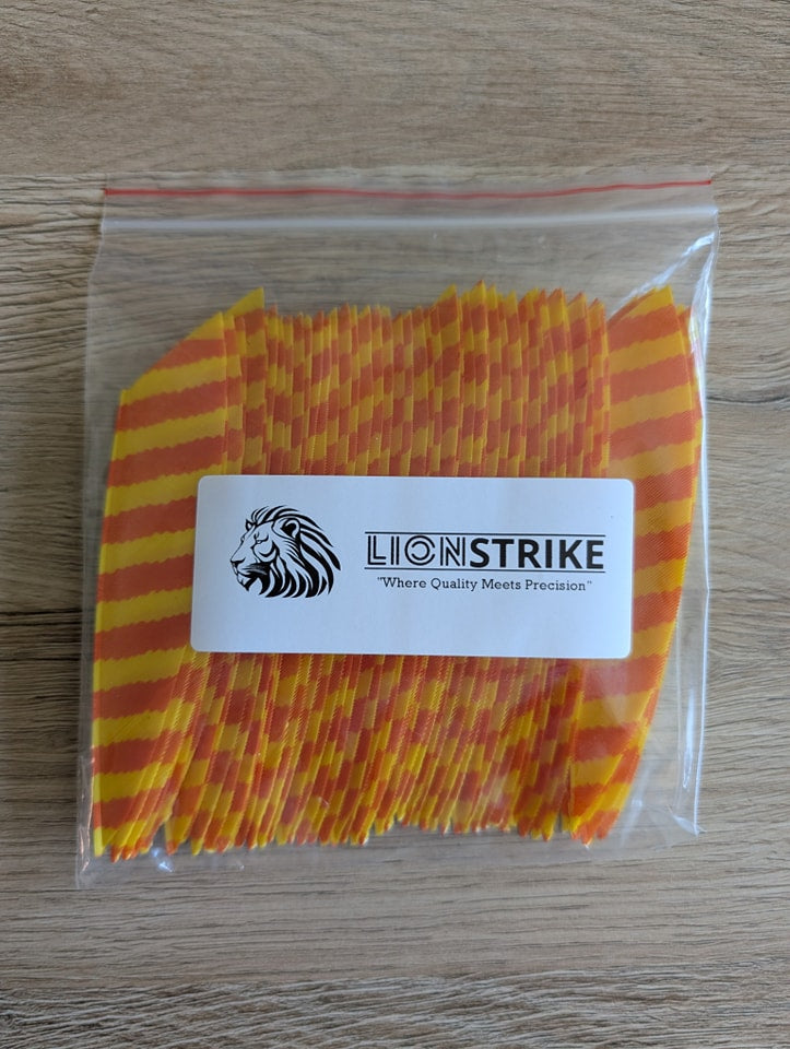 Veren LionStrike 'Own Model' 4" Colour Barred - 50st.